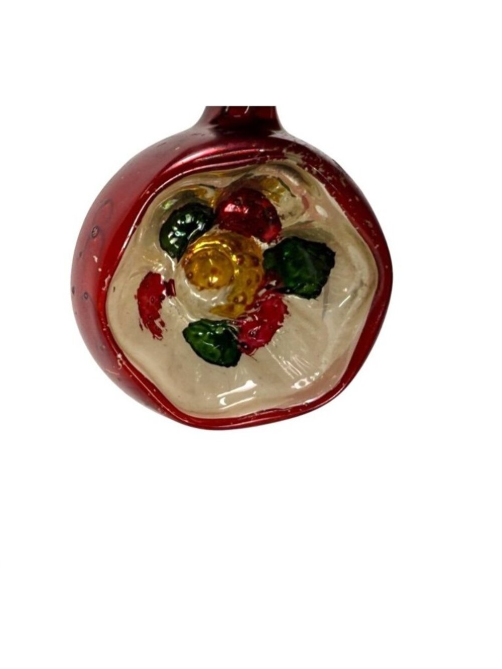 Vintage Ornament Lot of 4 Mixed Glass Germany Mercury & Indent Translucent - Picture 5 of 6